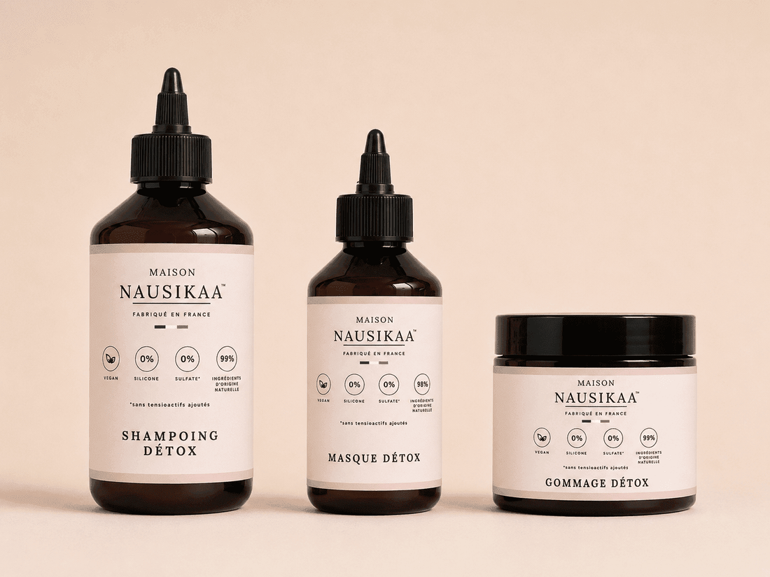 Comment purifier son cuir chevelu gras naturellement ? - Maison Nausikaa L'élixir du soin capillaire