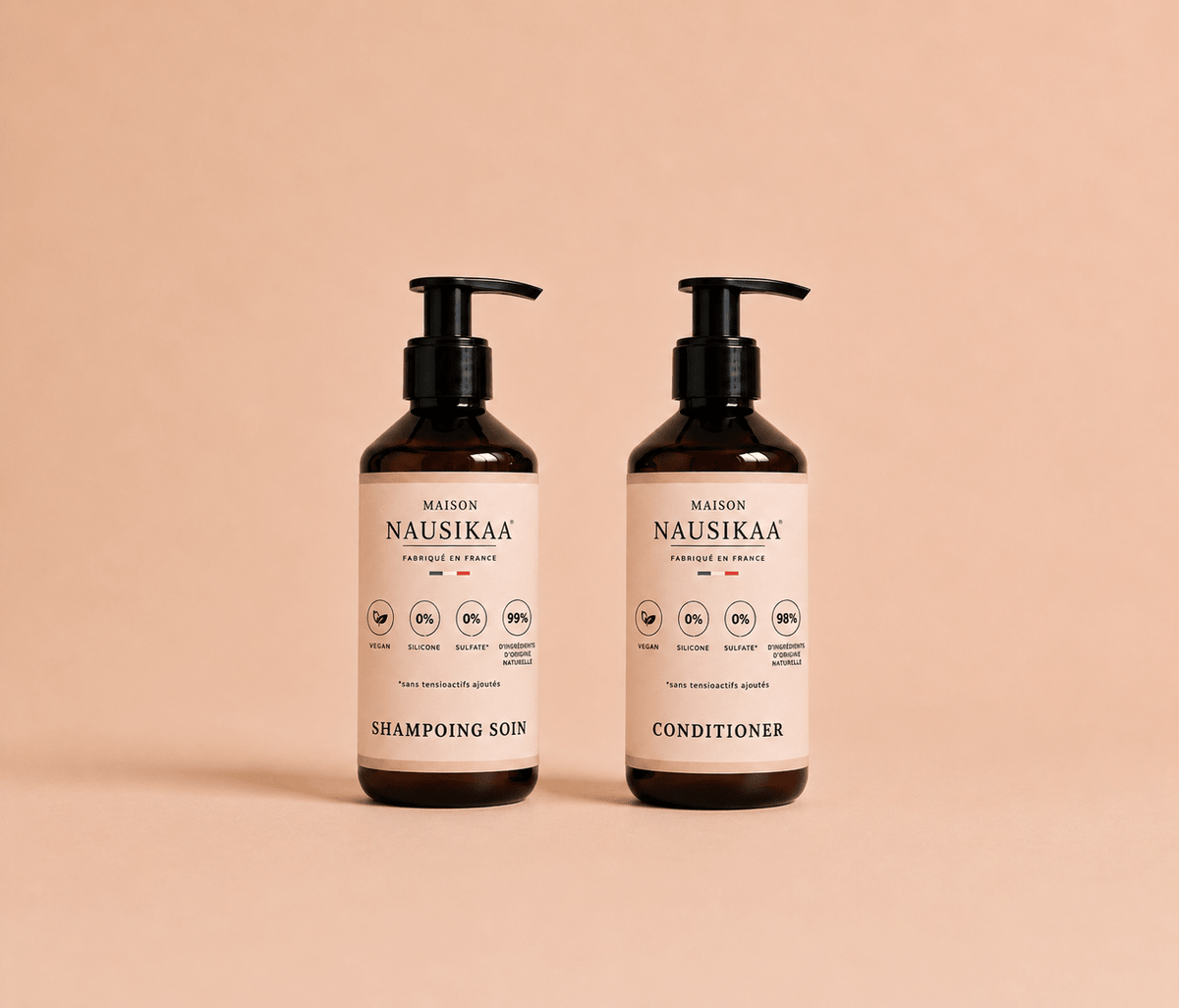 Duo Hydratant shampoing sans sulfate et conditioner | Maison Nausikaa®