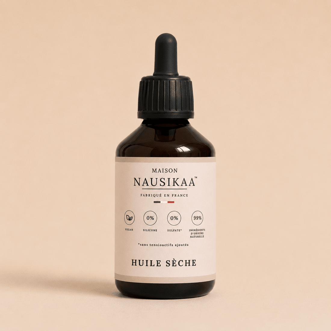 Huile sèche pour cheveux : nourrir et faire briller sans effet gras - Maison Nausikaa L'élixir du soin capillaire